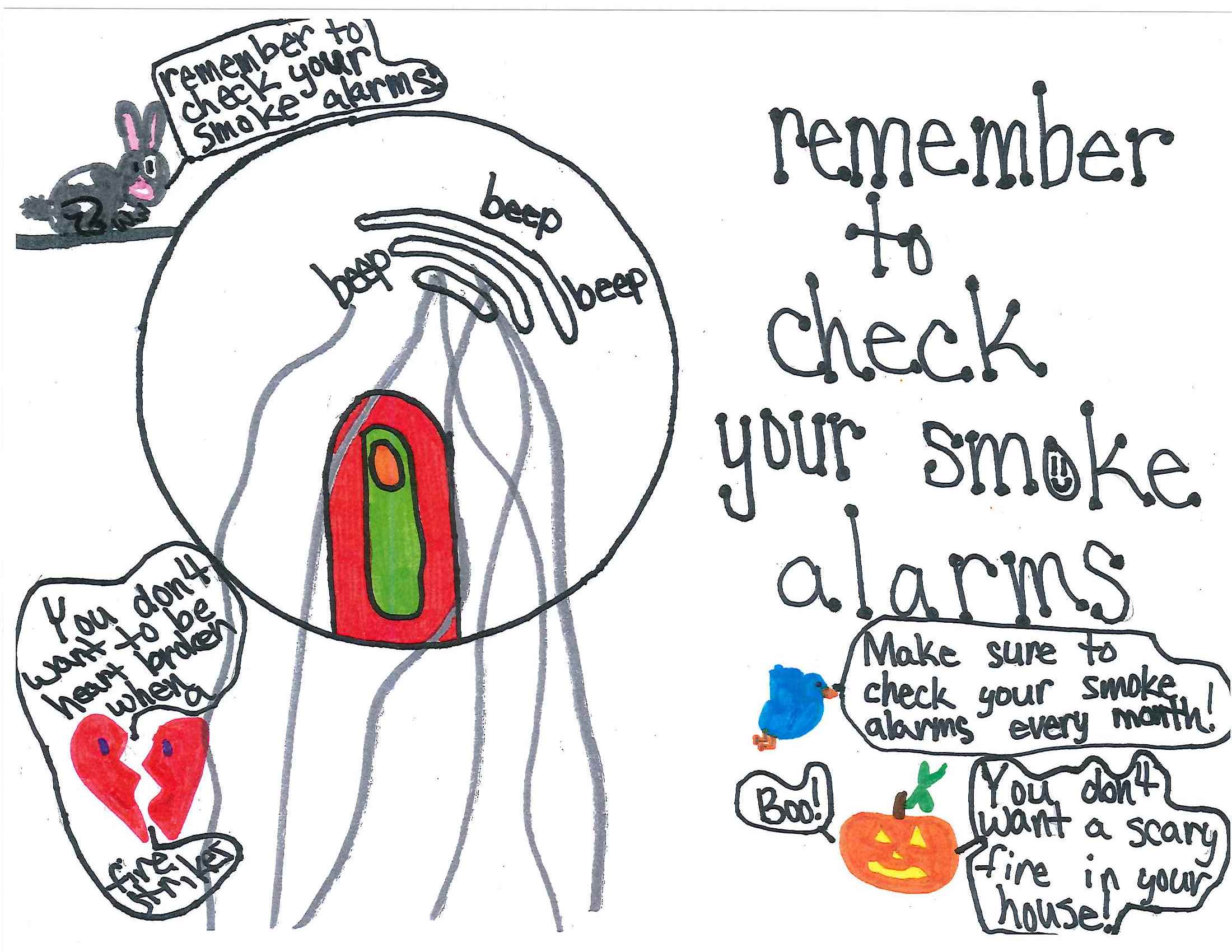 Josephine H-4th grade Sunrise School 3rd place